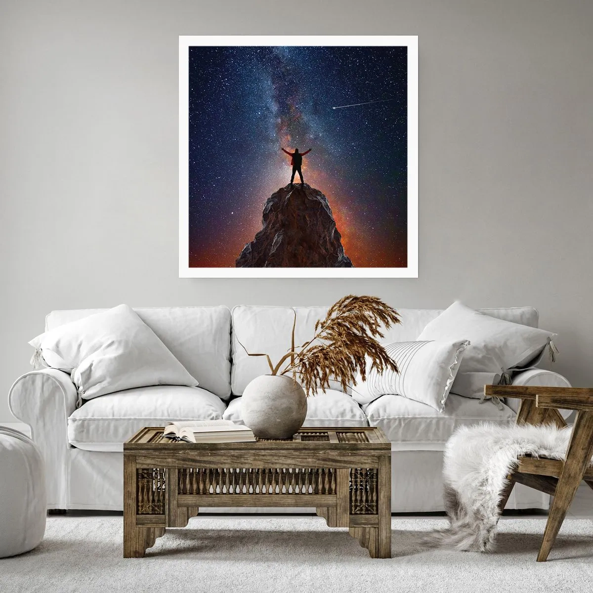 Affiche - Poster - Le force est avec moi! - 40x40 cm