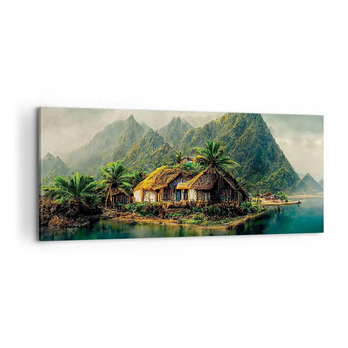 Impression sur toile - Image sur toile - Paradis tropical - 100x40 cm