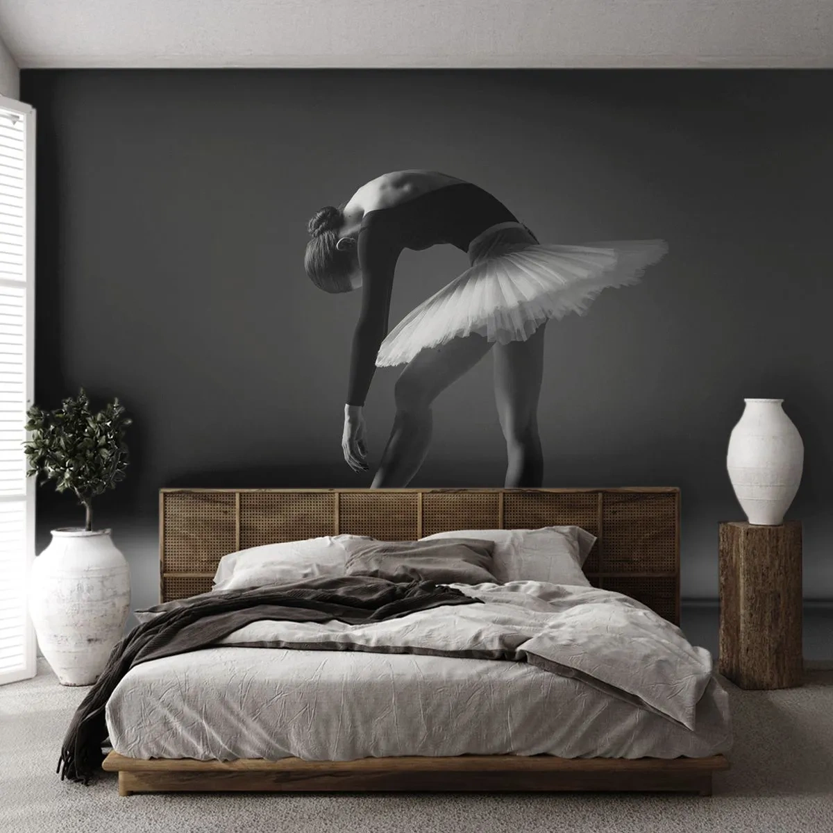 Papier Peint Photo Standard Eco - Belle ballerine - Ballerine, Ballet, Danse - 500x350 cm