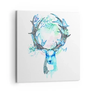 Impression sur toile - Image sur toile - La force et la délicatesse de la nature - 50x50 cm