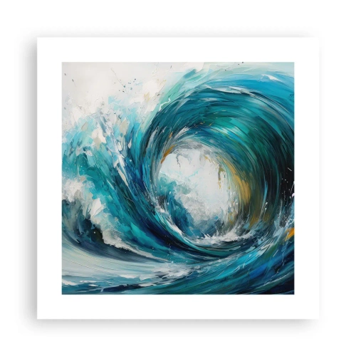 Affiche - Poster - Portail maritime - 40x40 cm