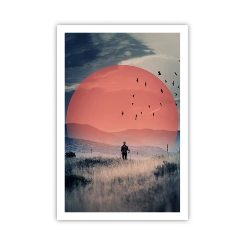 Affiche - Poster - Dans ses éléments - 61x91 cm