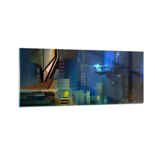Impression sur verre - Image sur verre - Dans le futur proche - 100x40 cm