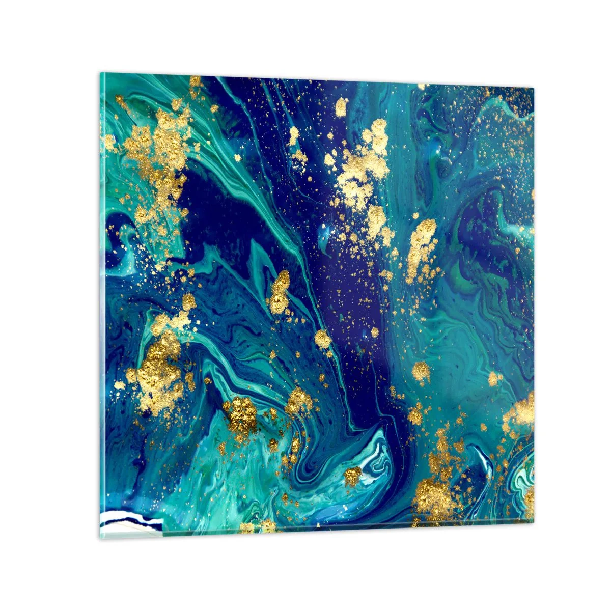 Impression sur verre - Image sur verre - Les pétales du soleil - 60x60 cm