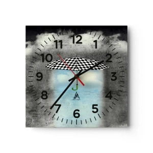 Horloge murale - Pendule murale - Et pourtant c'est possible - 40x40 cm