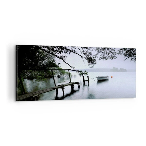 Impression sur toile - Image sur toile - Tu te reposes déjà - 100x40 cm