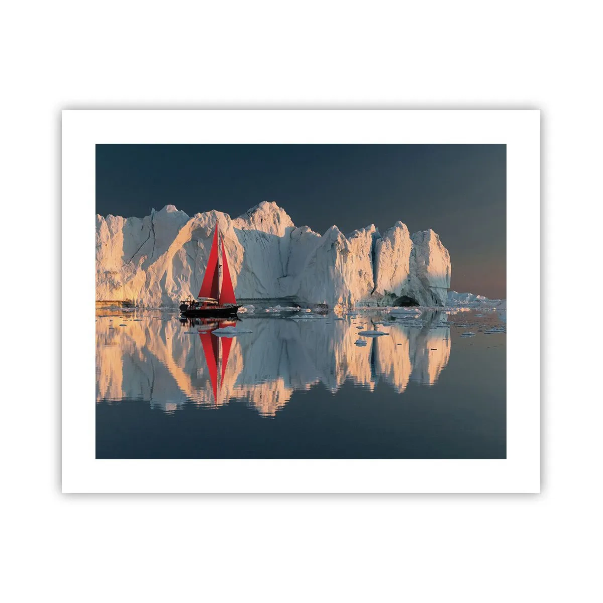 Affiche - Poster - Aux limites du monde - 50x40 cm