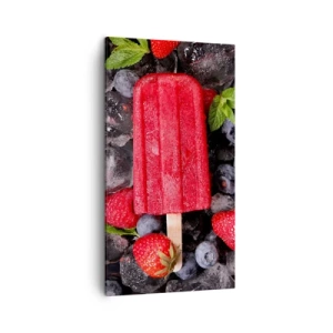 Impression sur toile - Image sur toile - Le goût d’un été chaud - 45x80 cm