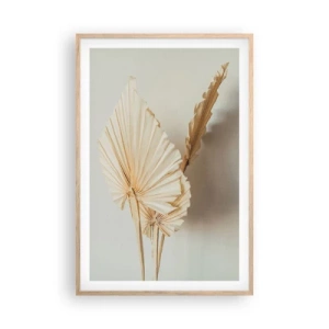 Affiche dans un chêne clair - Poster - Quand tu dois t’apaiser - 61x91 cm