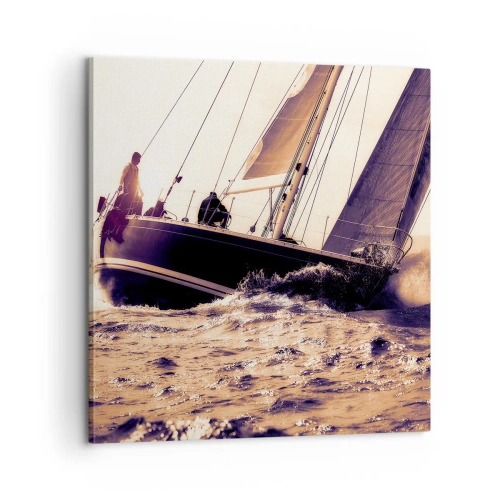 Impression sur toile - Image sur toile - Navigue, marin - 60x60 cm