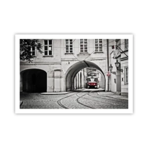 Affiche - Poster - Dans le labyrinthe de la ville - 91x61 cm