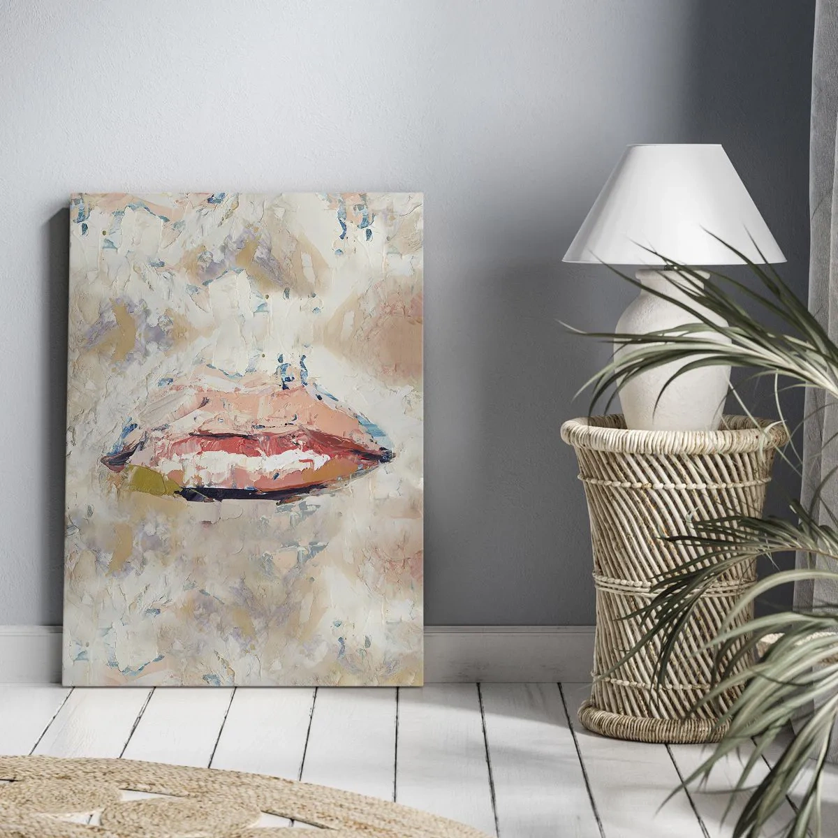 Impression sur toile - Image sur toile - Éveil la pensée - 65x120 cm