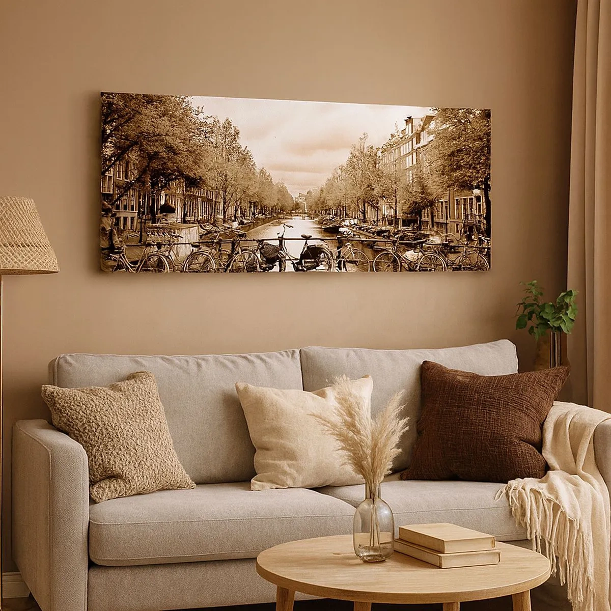 Impression sur toile - Image sur toile - Ambiance hollandaise - 100x40 cm
