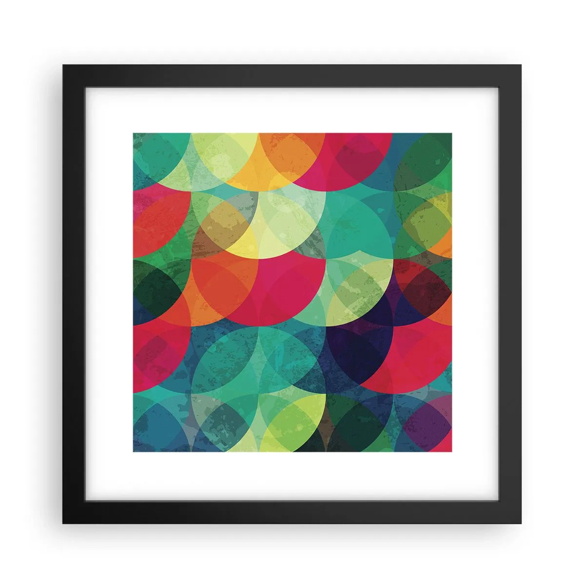 Affiche dans un cadre noir - Poster - Ascension - 30x30 cm