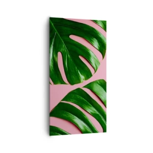 Impression sur toile - Image sur toile - Rendez-vous vert - 65x120 cm