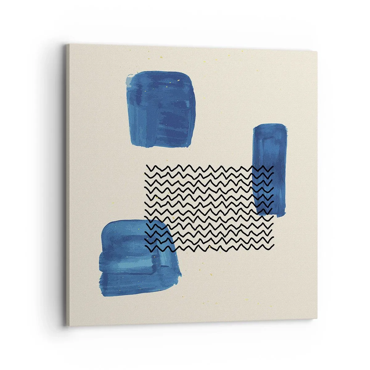 Impression sur toile - Image sur toile - Quatuor abstrait - 70x70 cm