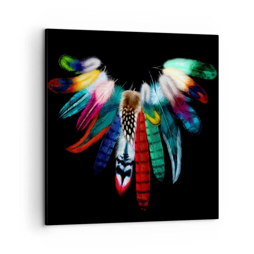 Impression sur toile - Image sur toile - Collier indien - 50x50 cm