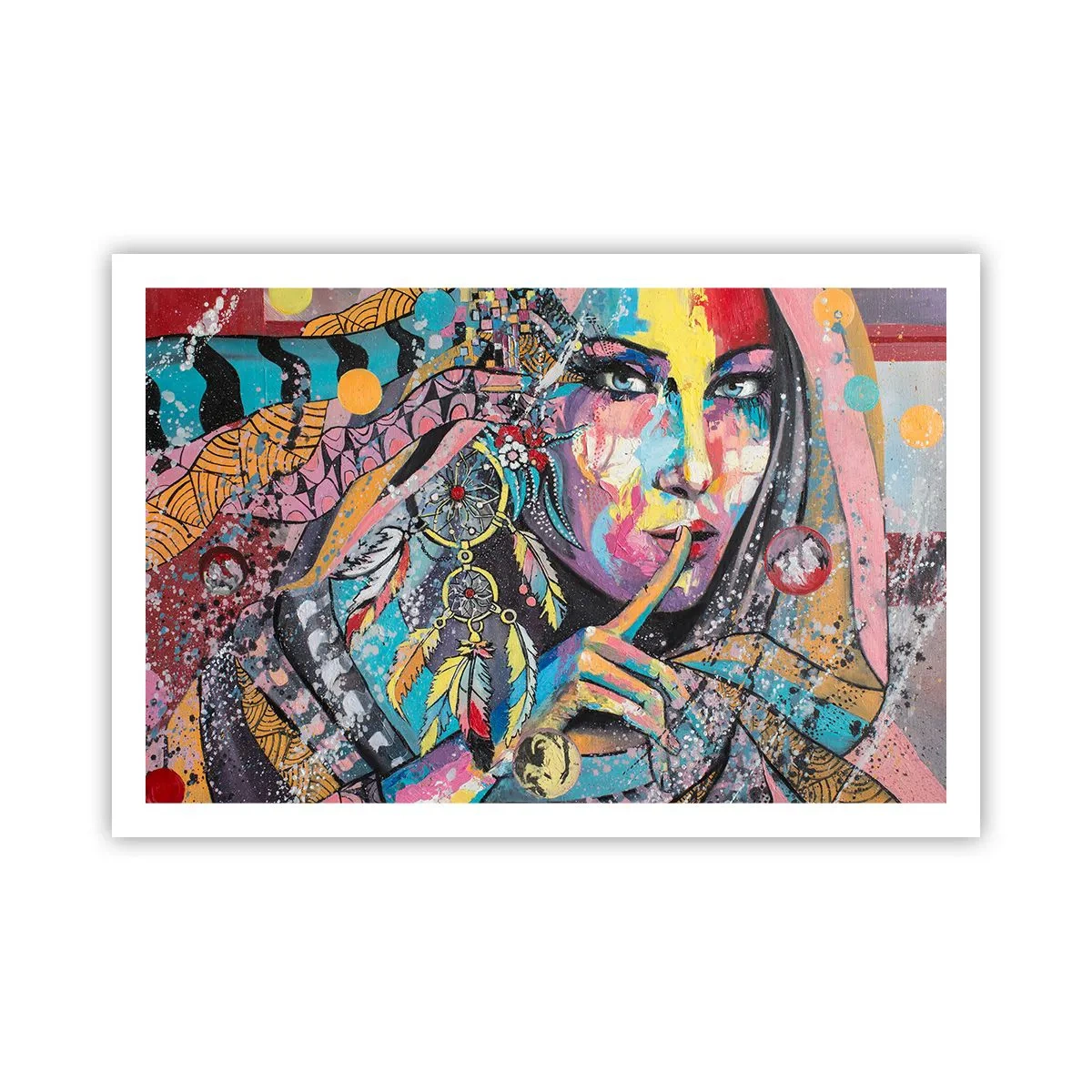 Affiche - Poster - Taisez-vous jusqu'à ce que vous compreniez - 91x61 cm