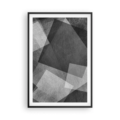 Affiche dans un cadre noir - Poster - Le symbole éternel de durabilité et d'ordre - 61x91 cm