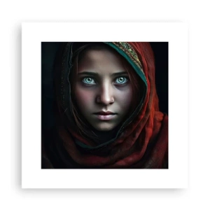 Affiche - Poster - Princesse orientale - 30x30 cm