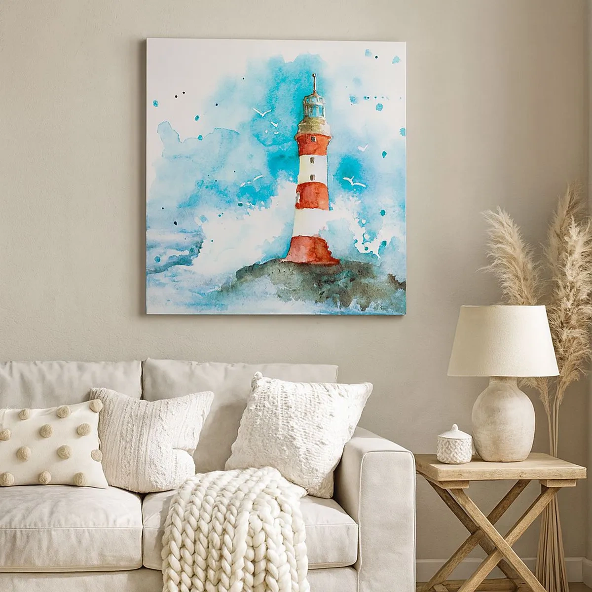 Impression sur toile - Image sur toile - Unité des éléments - 30x30 cm