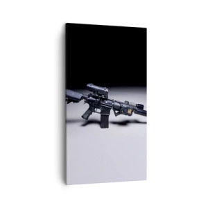 Impression sur toile - Image sur toile - Chevalier ténébreux - 45x80 cm