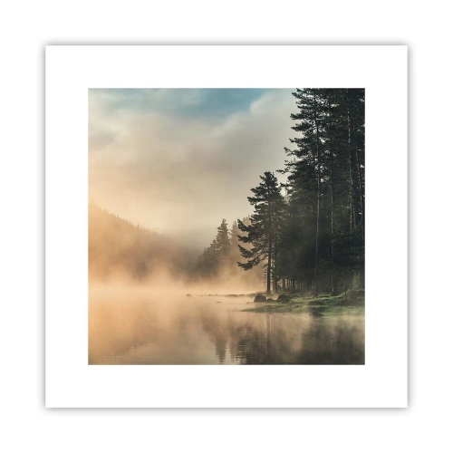 Affiche - Poster - Naissance du jour - 30x30 cm