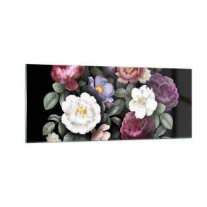 Impression sur verre - Image sur verre - D'un jardin anglais - 100x40 cm