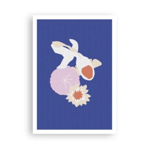 Affiche - Poster - Composition de fleurs et de bourgeons - 70x100 cm