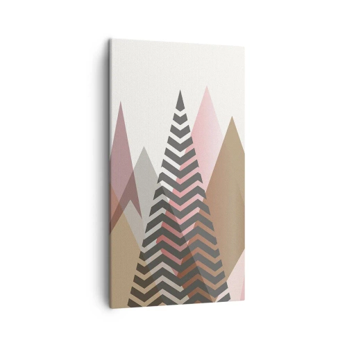 Impression sur toile - Image sur toile - Vue pyramidale - 45x80 cm