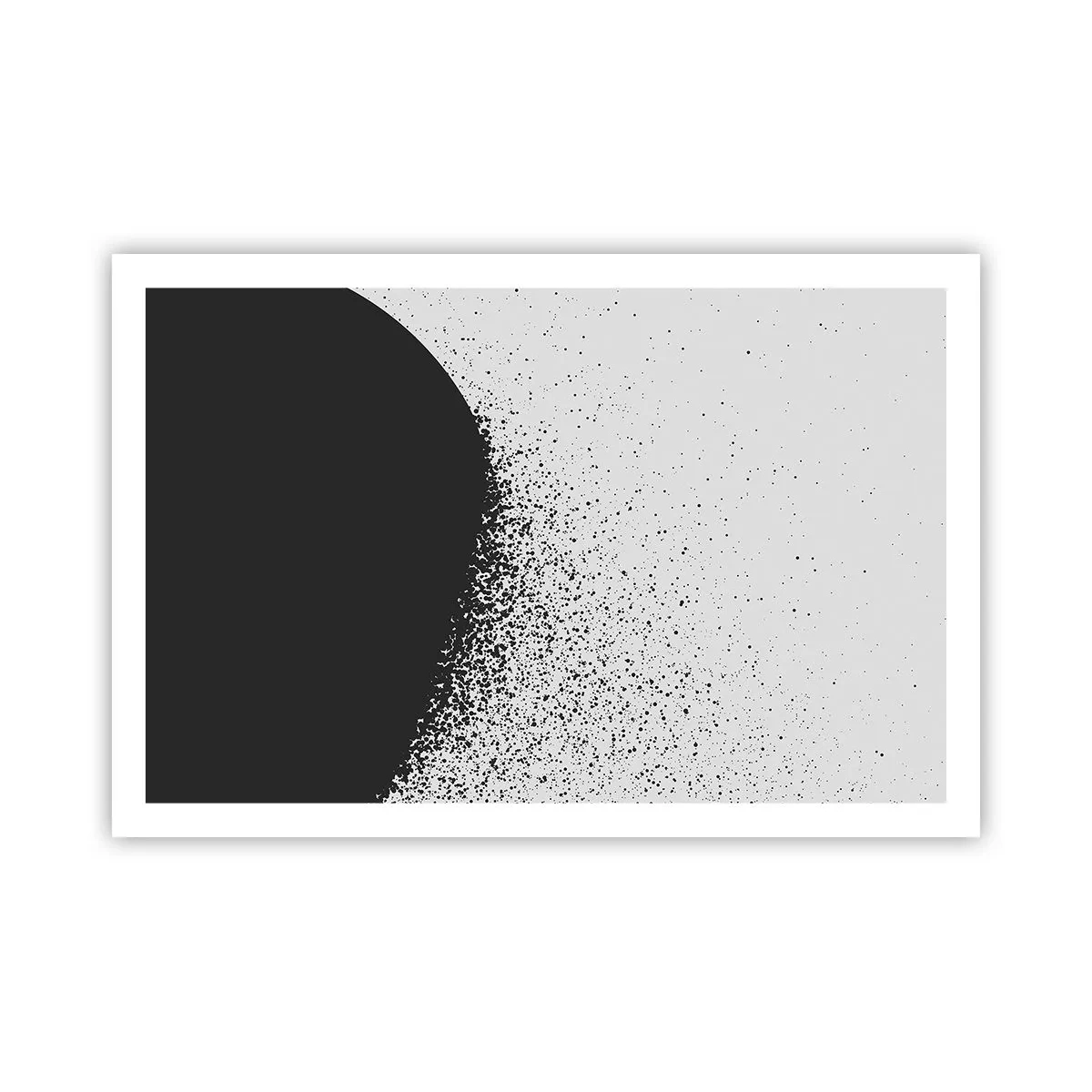 Affiche - Poster - Mouvement des molécules - 91x61 cm
