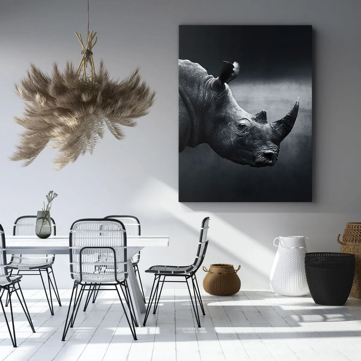 Impression sur toile - Image sur toile - Le profil droit - 65x120 cm