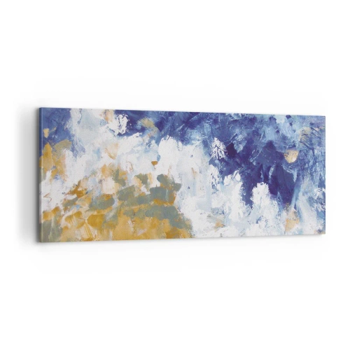 Impression sur toile - Image sur toile - Danse des éléments - 100x40 cm