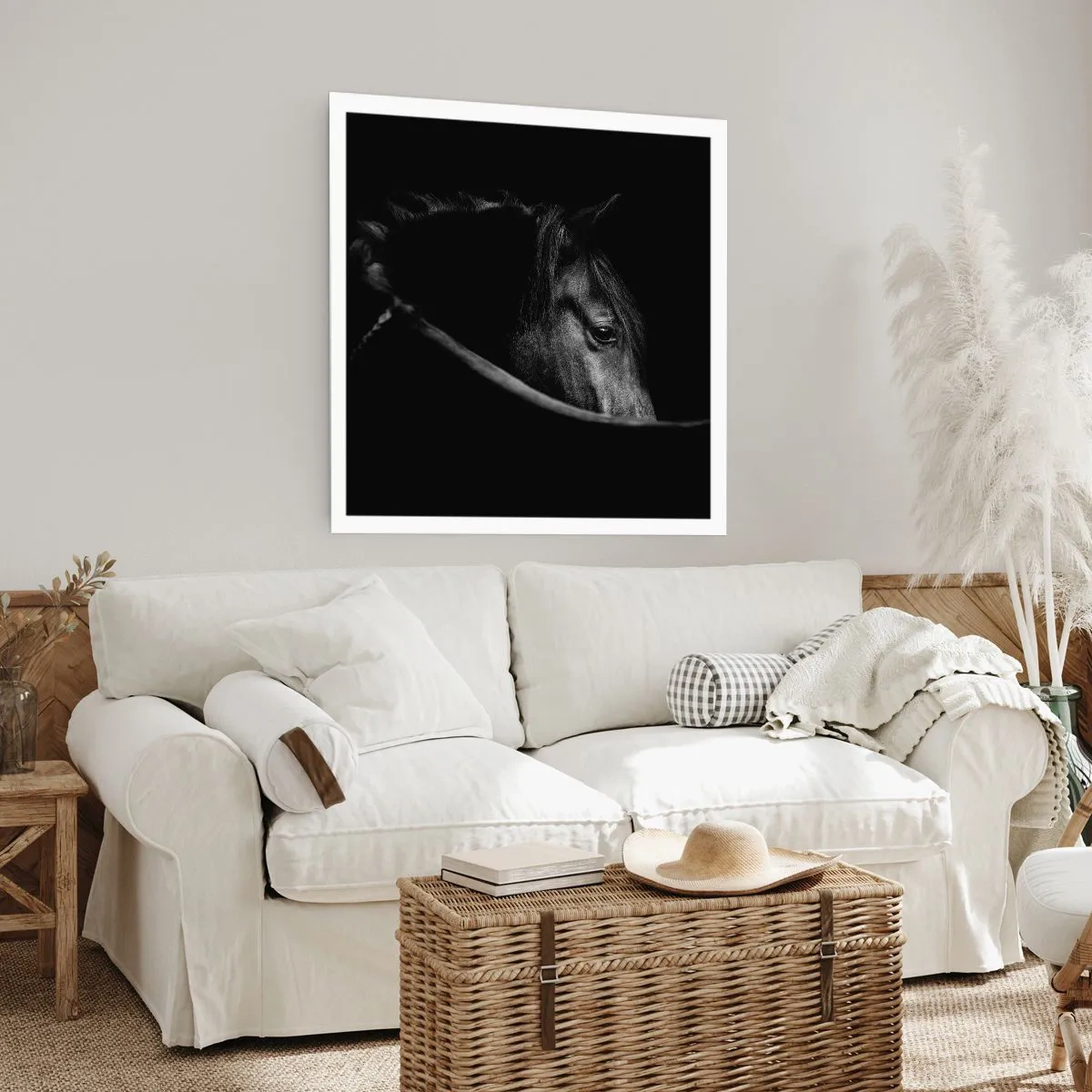 Affiche - Poster - Prince Noir - 60x60 cm
