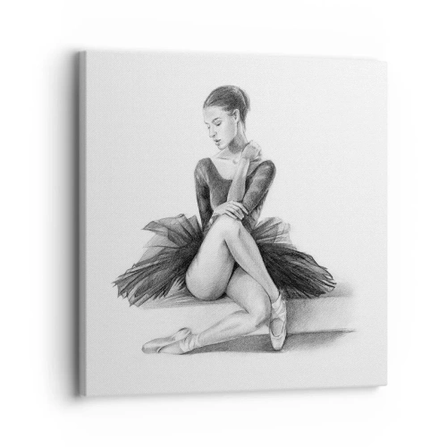 Impression sur toile - Image sur toile - Envoutée par la danse - 30x30 cm