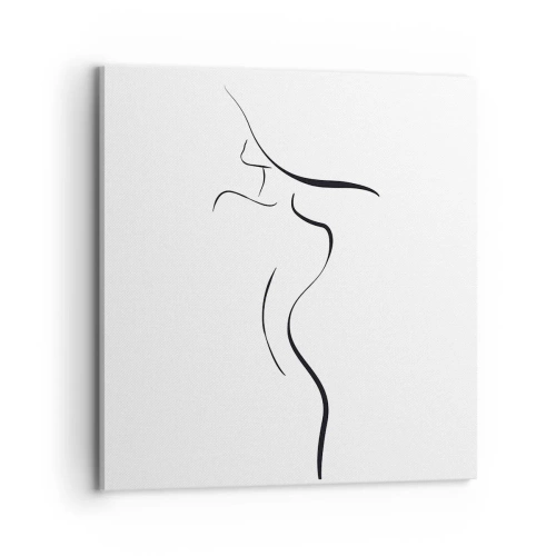 Impression sur toile - Image sur toile - Insaisissable comme une vague - 70x70 cm