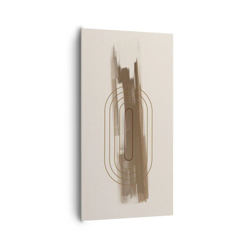 Impression sur toile - Image sur toile - Parfum de gris - 65x120 cm