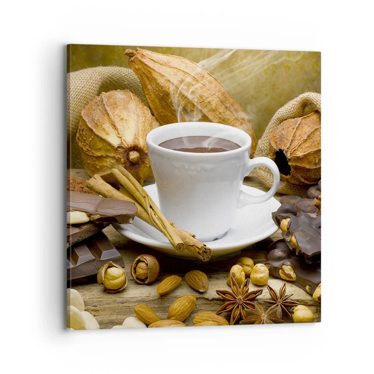 Impression sur toile - Image sur toile - Pour les amateurs de sensations fortes - 70x70 cm