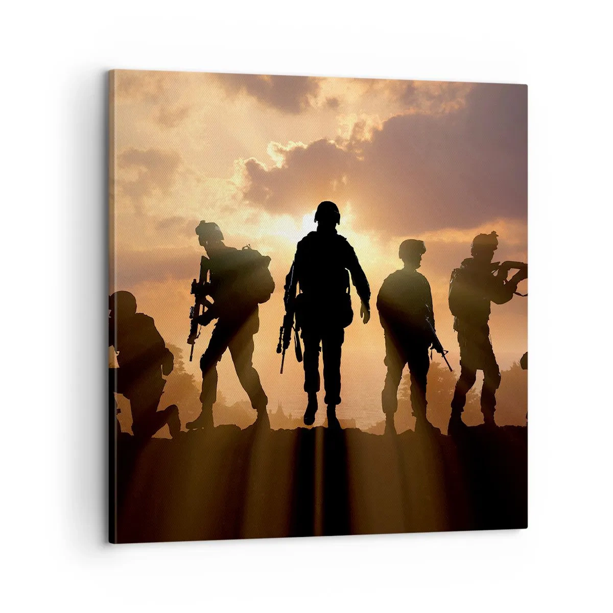 Impression sur toile - Image sur toile - Brothers in arms - 60x60 cm