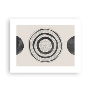 Affiche - Poster - Ce qui est important c'est ce qu'il y a entre les deux - 40x30 cm