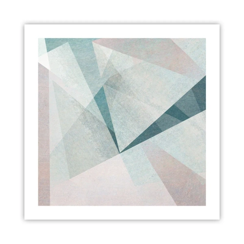 Affiche - Poster - Calme bien que dynamique - 50x50 cm