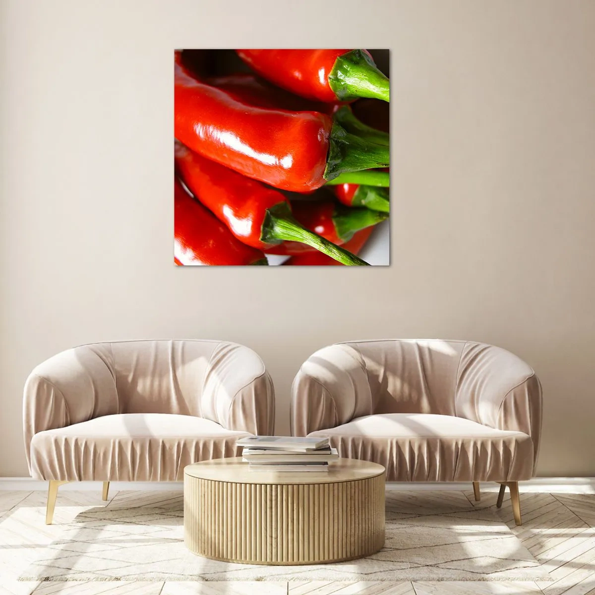 Impression sur verre - Image sur verre - Juteux, brillant, lisse - 30x30 cm