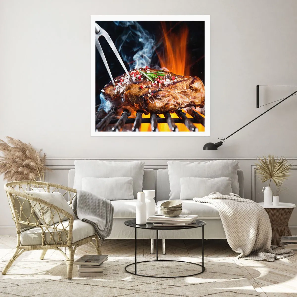 Affiche - Poster - Juteux et parfumé - 50x50 cm