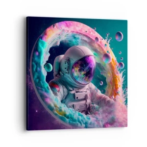 Impression sur toile - Image sur toile - porte des étoiles - 40x40 cm