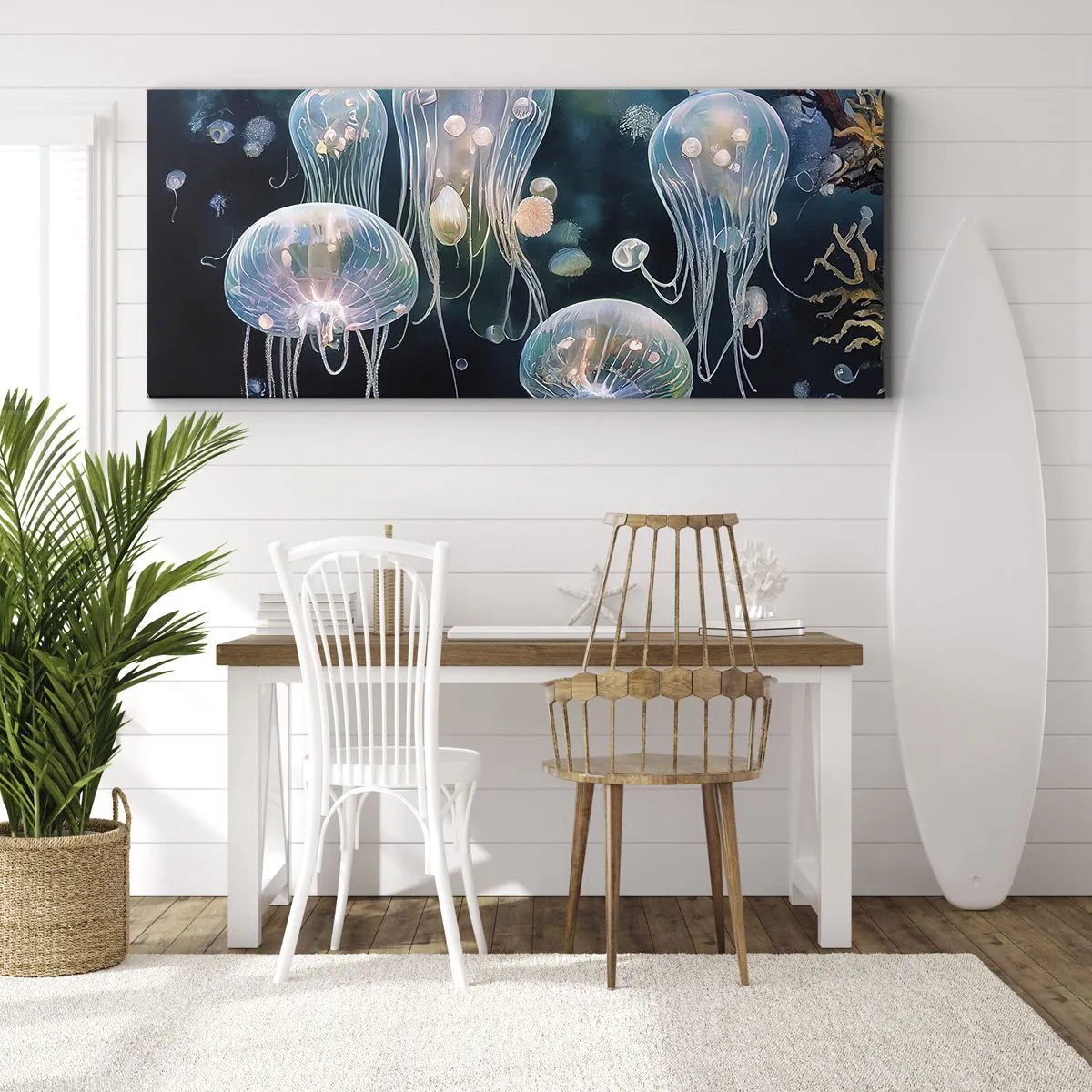Impression sur toile - Image sur toile - Ballon sous-marin - 90x30 cm