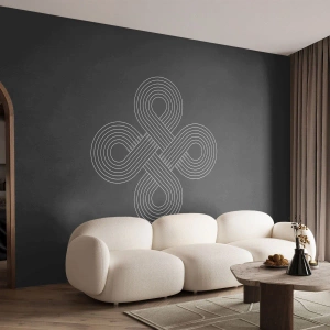 Papier Peint Autocollant Deluxe Sticker - Dans l'âme celtique - Abstraction, Morceau, Minimalisme - 450x315 cm