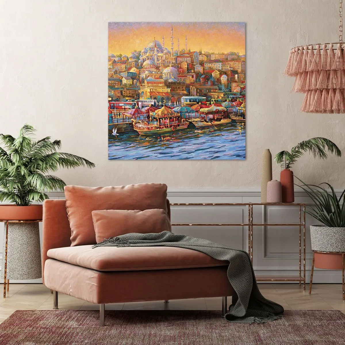 Impression sur toile - Image sur toile - Conte d'Istanbul - 30x30 cm