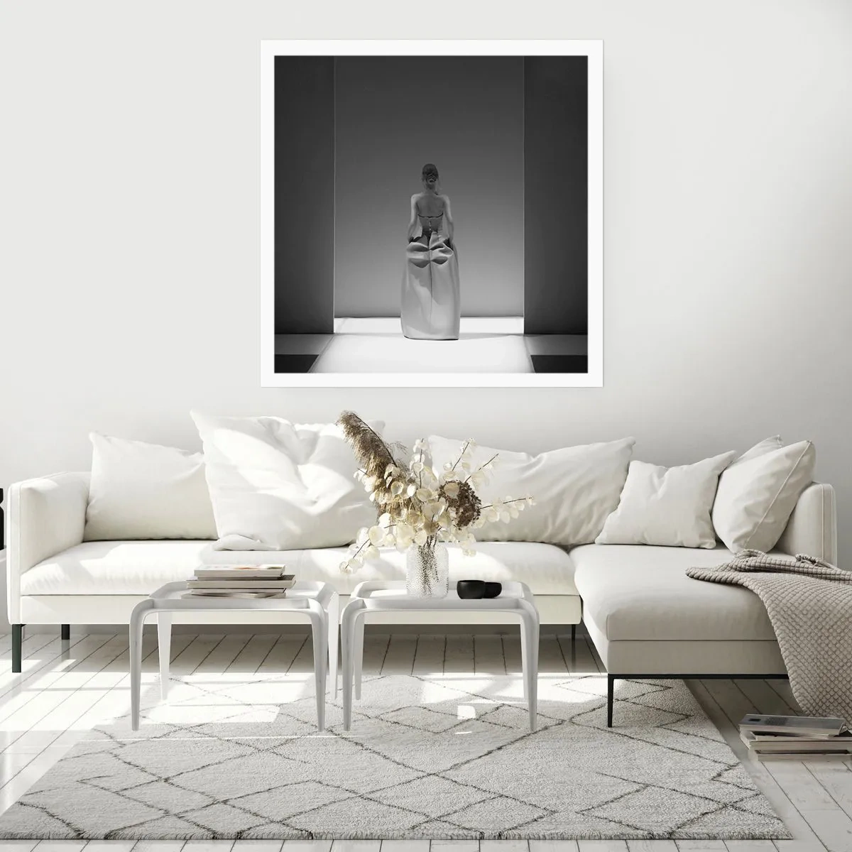 Affiche - Poster - Simplicité raffinée - 40x40 cm