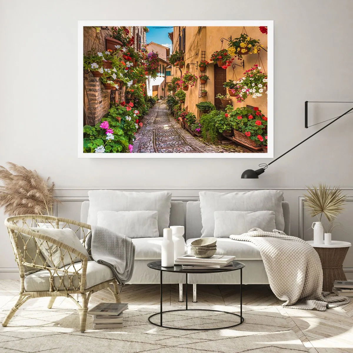 Affiche - Poster - Ruelle italienne - 40x30 cm