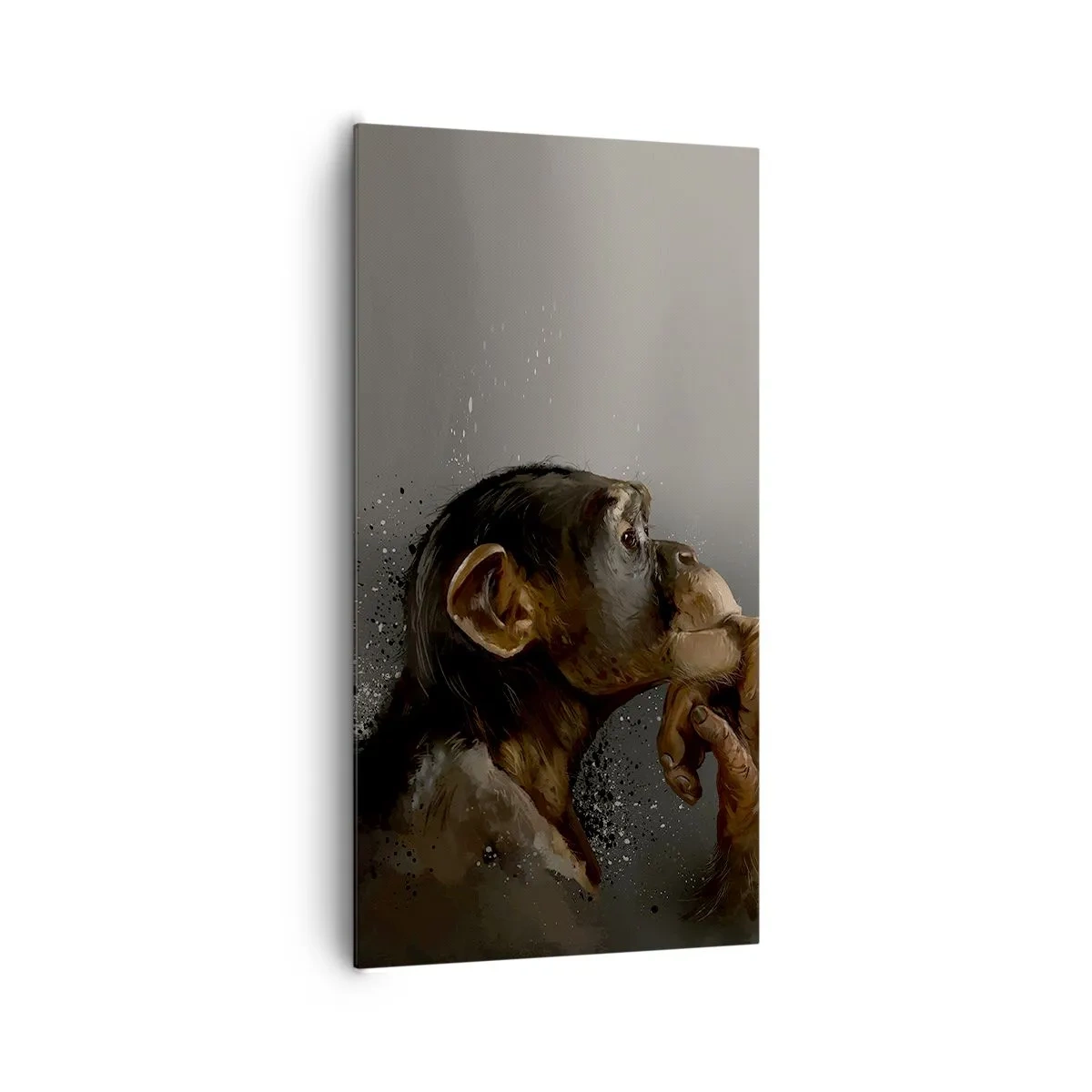 Impression sur toile - Image sur toile - Certainement un penseur - 65x120 cm